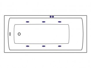 Гидромассаж Excellent SOFT SJ-SOFT-GD золото